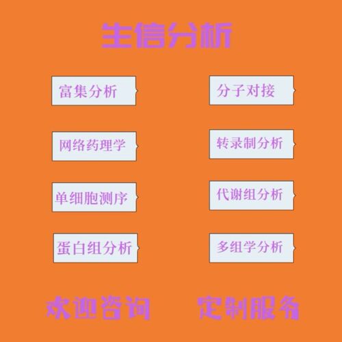 生信分析单细胞转录组geo数据库挖掘测序分析网络药理分子对接