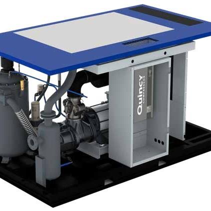 Quincy QGDV55 8.5-10.5bar)高效冷却 变频螺杆式空压机