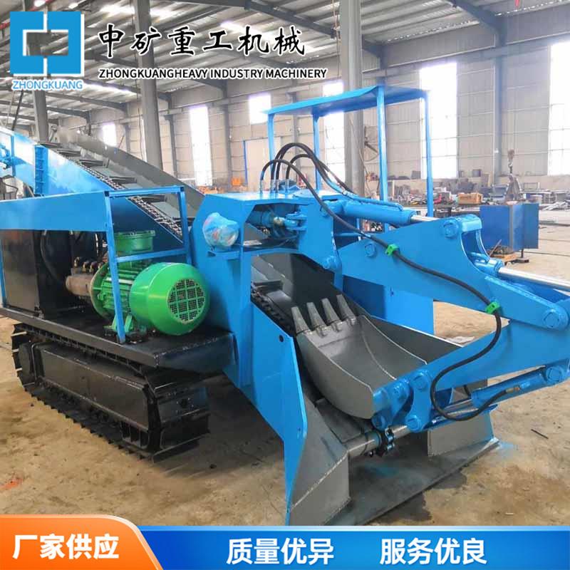 隧洞挖掘柴油动力扒装卸车采掘辅助扒渣机 矿用巷道滑移式扒渣机