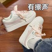校园超轻运动休闲滑板鞋 爆款 复古女款 鞋 小众ins潮流面包新款 时尚