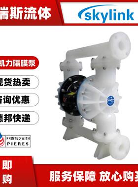 斯凯力气动隔膜泵PS15 KY-AT-T/S-KY-TT-00耐腐蚀塑料容积泵DN15