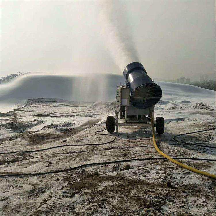 滑雪场人工造雪机大型舞台雪花机3000W可摇头喷雪机
