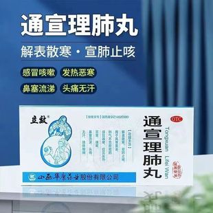 立效通宣理肺丸10丸解表散寒宣肺止嗽药用于感冒咳嗽鼻塞流涕头痛