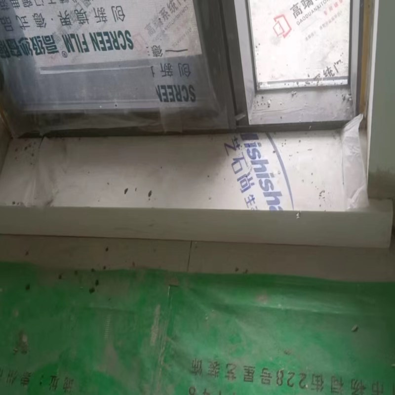 成都天然大理石台面定做窗台石飘窗石门槛石定制人造石踏步过门石