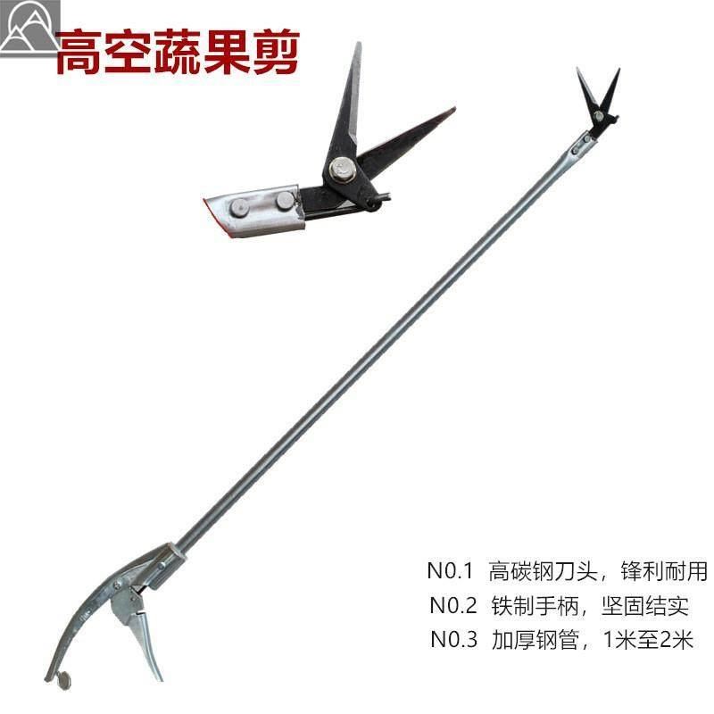 高枝剪修枝剪不锈钢剪刀果枝剪园林疏花稀果剪高空剪高枝花剪加长