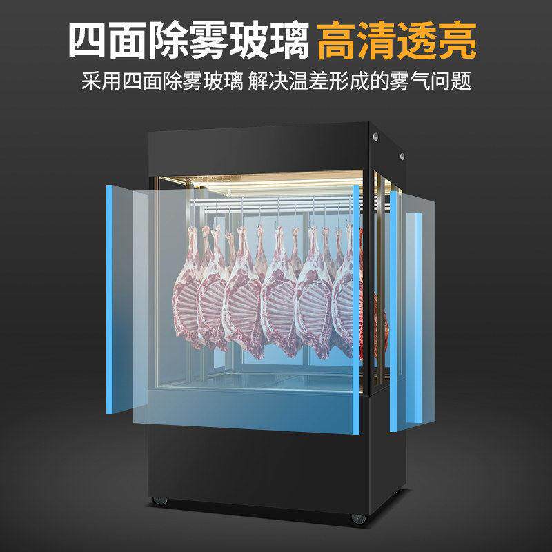 挂肉柜商用保鲜柜鲜肉冷藏冷冻立式展示柜猪牛羊肉鸡鸭肉吊肉柜