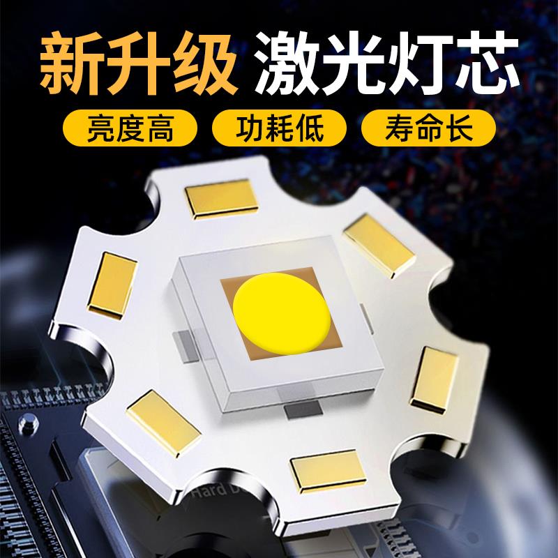 潜水专用强光头灯超亮远射超长续航头戴式充电专业防水水下照明灯