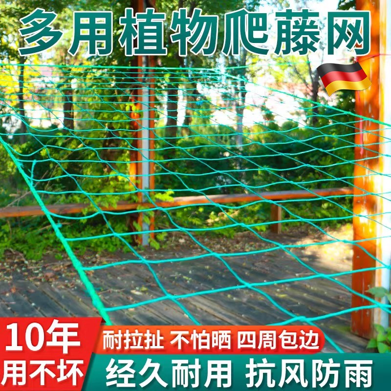 植物爬藤网种植网攀爬搭架网百香果豆角黄瓜月季吊瓜丝瓜苦瓜葡萄