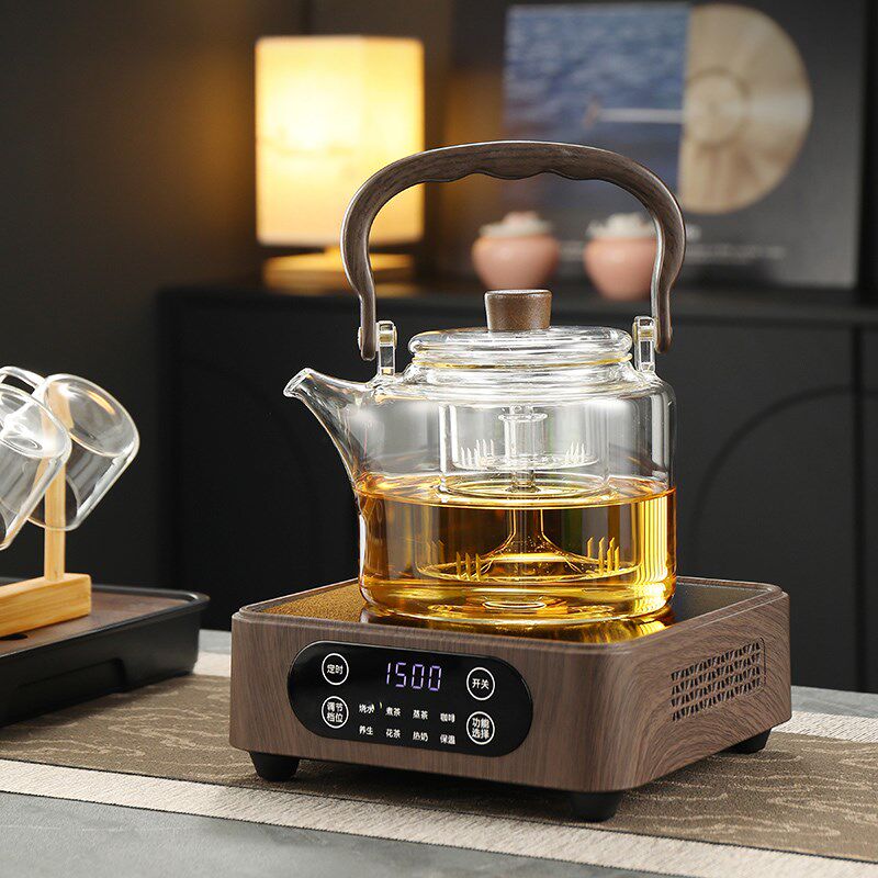 唐戈电陶炉茶炉小型家用玻璃壶煮茶器数码烧水泡茶光波炉非电磁炉