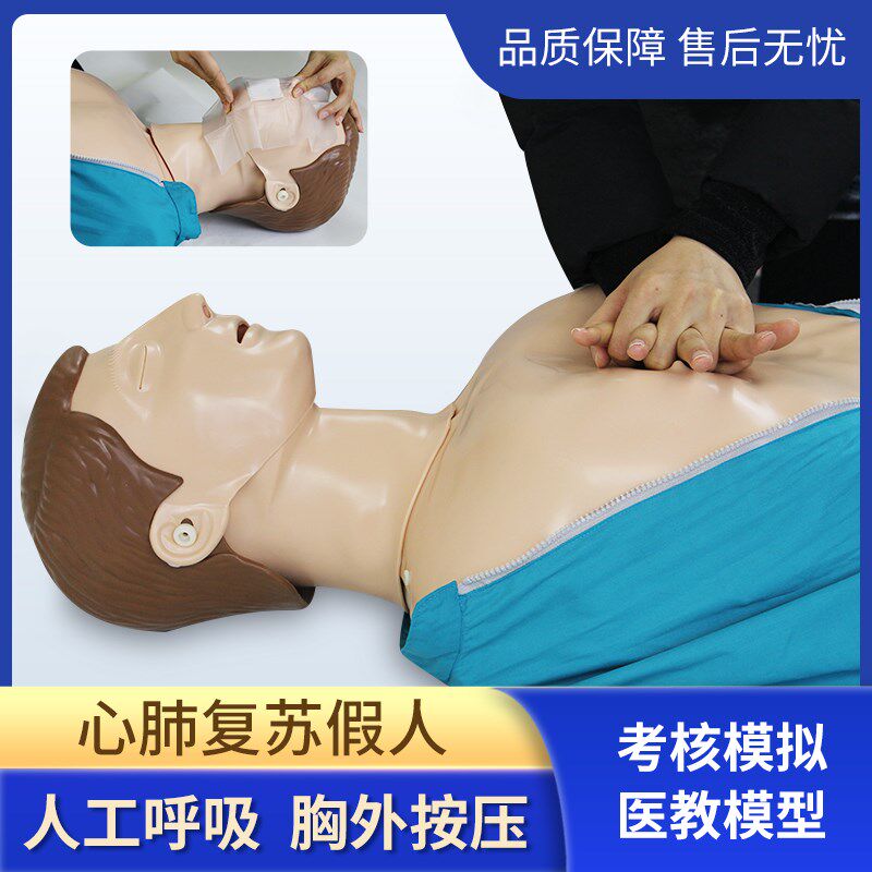 心肺复苏模拟人AED除颤训练假人急救训练模拟人教学除颤仪训练机