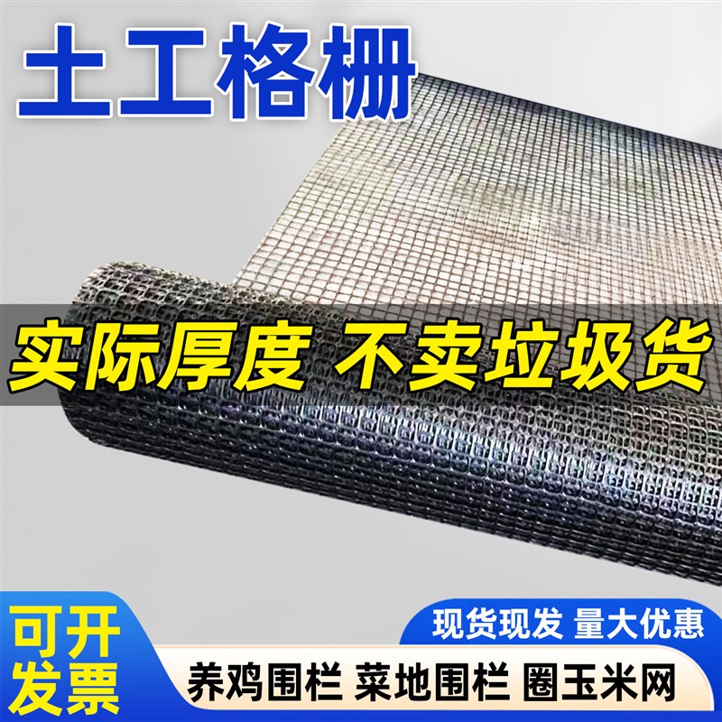 塑料格栅小孔漏粪育雏网鸡鸭养殖网果园圈地防护网土工格栅围栏网