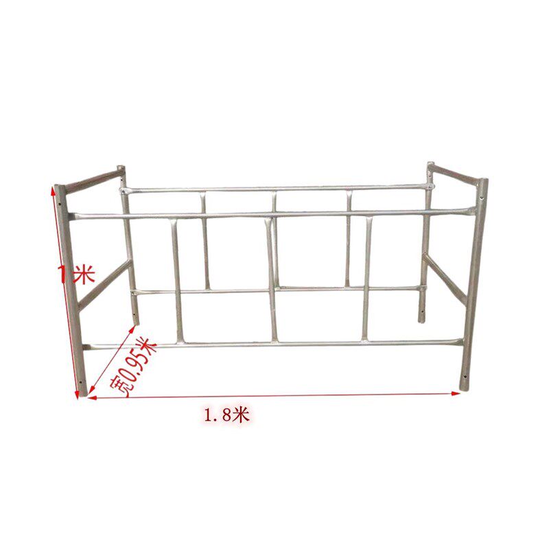 移动脚手架护栏围栏安全防护栏杆新型扣件式防护栏片脚手架配件