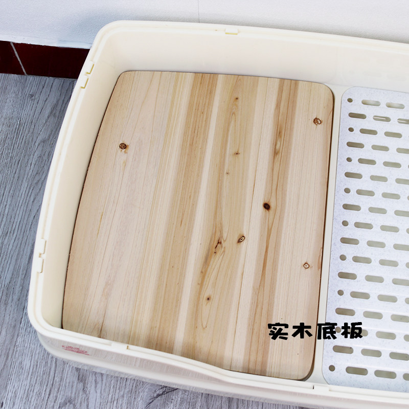 达洋R5R6龙猫兔子笼子专用底板天然脱脂杉木EO环保生态板方便打扫