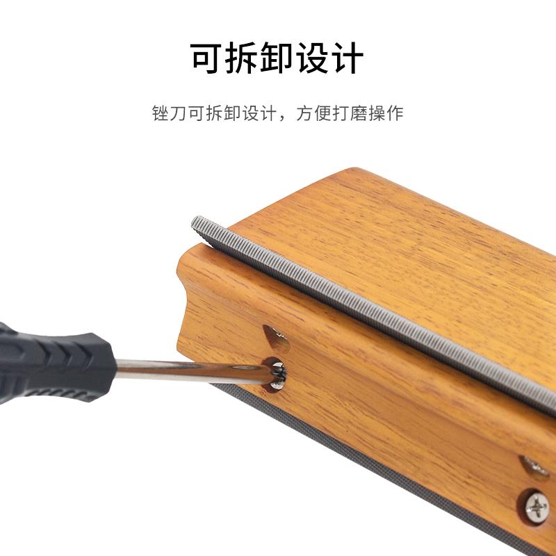 民谣电木吉他3合1品丝倒角锉  3 23 35度边缘维修理打磨锉刀工具