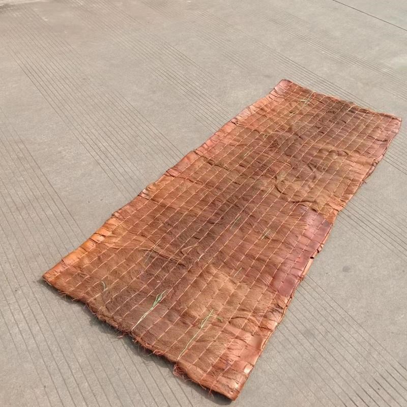 家用防潮全棕垫子可折叠线缝山粽垫透气隔潮湿天然无胶水棕榈床垫