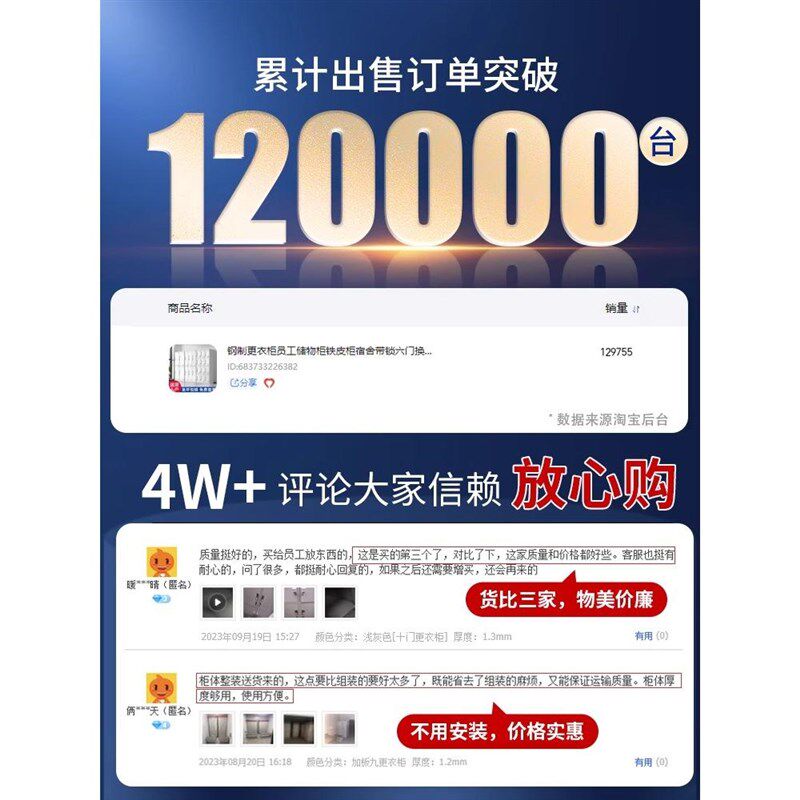 钢制更衣柜羽毛球场柜储物柜铁皮衣柜带锁六门带隔板透气孔放置柜