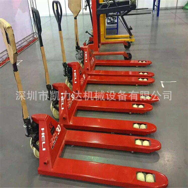 3吨合力牌手动搬运车 液压叉车长途搬运用