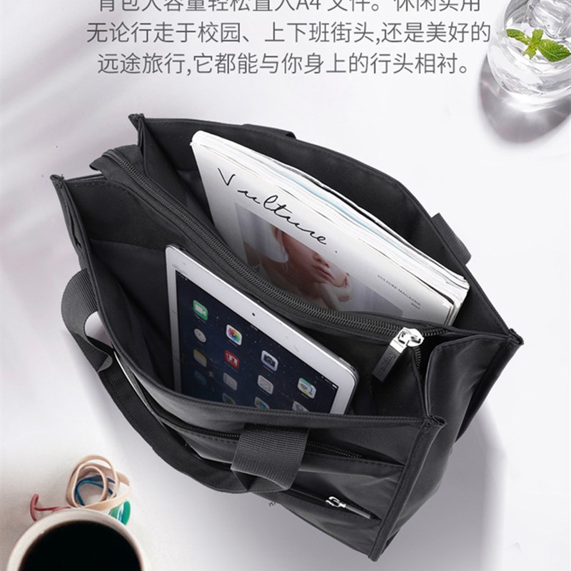 室内设计师量房工具包专用包男士工地量尺包测量包手提袋帆布包女