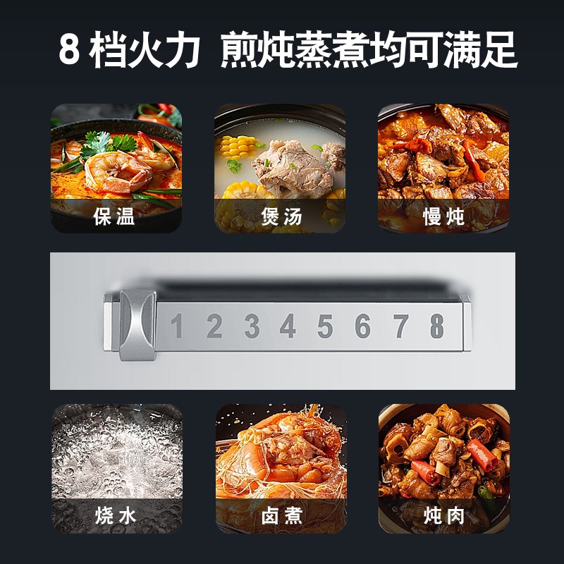 商用电磁炉饭店专用大功率猛火爆炒炉凹面电灶台商业电炒锅电磁灶