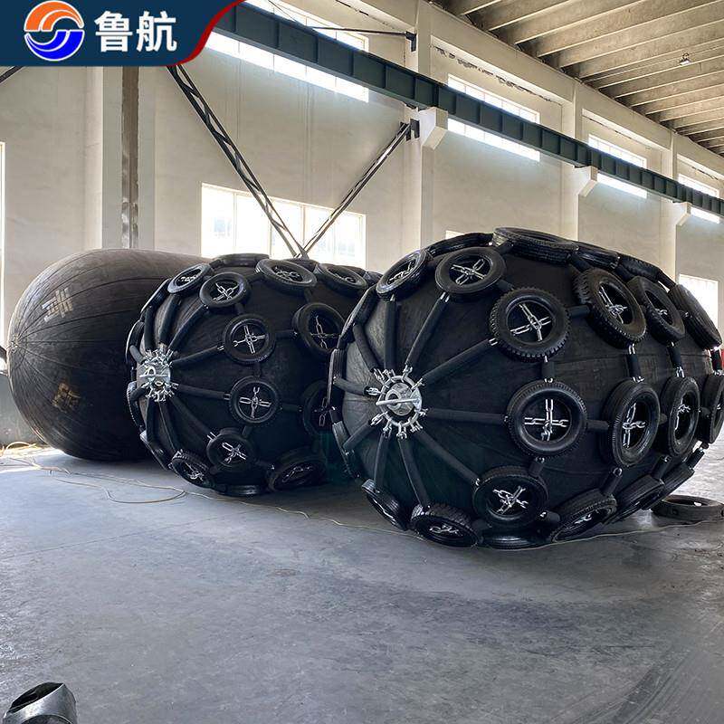 鲁航销售橡胶充气护舷游艇码头防护用橡胶充气护舷防撞护舷