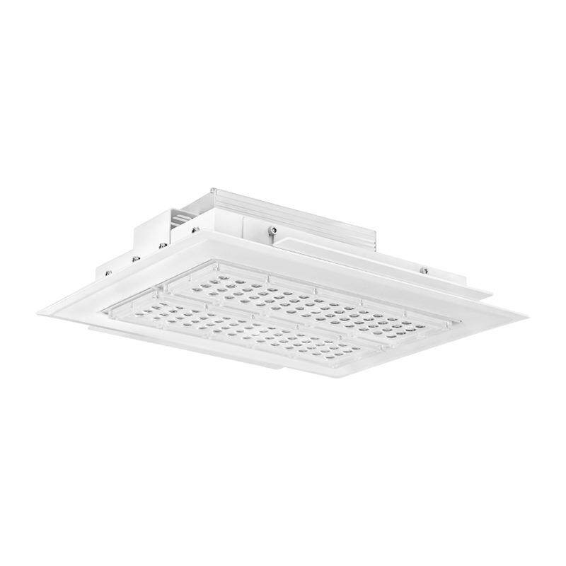 私模嵌装模组led油站灯100W嵌入式led防爆加油站灯天棚灯