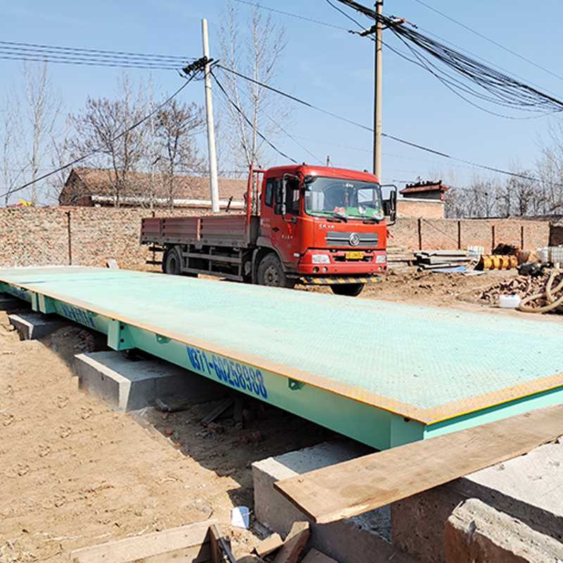 电子地磅5t10吨20吨高精度100吨200t移动式汽车衡大型称重地磅秤