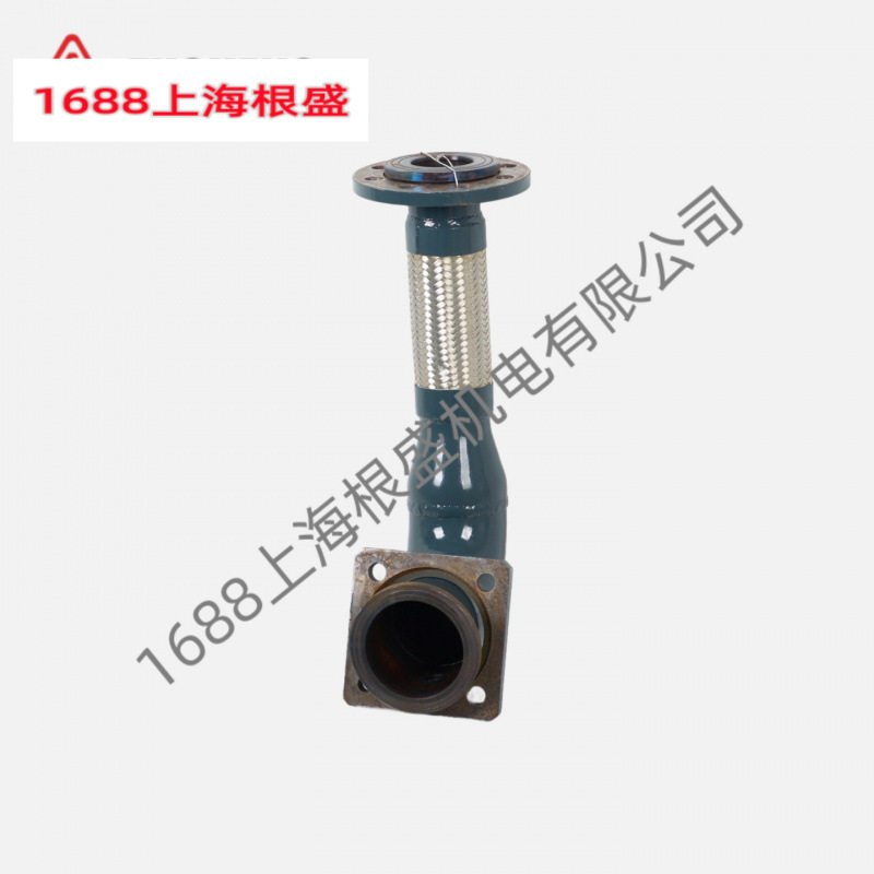 2605421610上海复盛螺杆空压机配件大全正厂SA+55-75排气管