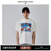 爱心之翼印花TEE短袖 BIRTH CHILD.BORC 马伯骞同款 ROYAL