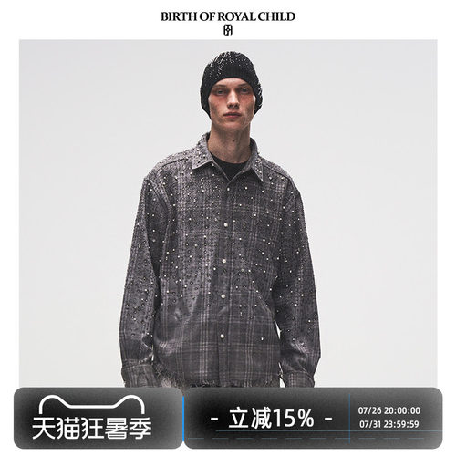 Bbirthofroya满钻衬衫外套