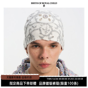 CHILD.BORC ROYAL 钻石藤蔓冷帽百搭保暖柔软手缝钻石 BIRTH
