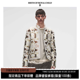 毛不易同款 BIRTH CHILD.BORC ROYAL 巴洛克提花夹克外套