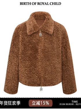 BIRTH OF ROYAL CHILD.BORC 高奢雕花夹克男复古翻领经典秋冬外套
