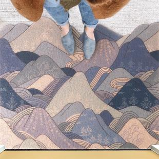 日式 开门见山 玄关可裁剪地毯进门入户门口大面积地垫家用门垫