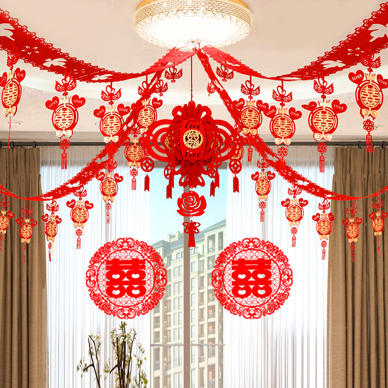 2025新款客厅婚房布置结屋