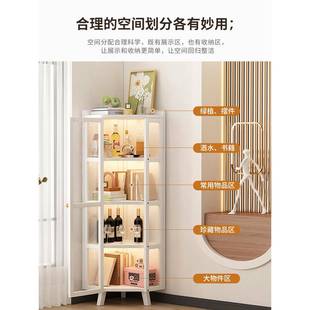 角柜转角柜拐角置物架墙边柜墙角三角形储物柜收纳架客厅酒柜