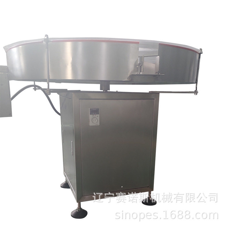 中石油旗下工厂半自动供瓶机 圆盘式理瓶机 高速输送药瓶直销