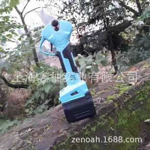 果树修枝剪刀 丸崎21V锂电剪刀手持式 多功能园林修枝剪树枝粗枝剪