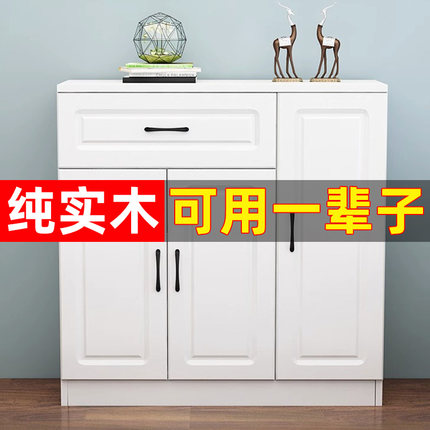 实木鞋柜家用门口鞋柜新款2024爆款门口鞋柜入户门鞋柜玄关储物柜