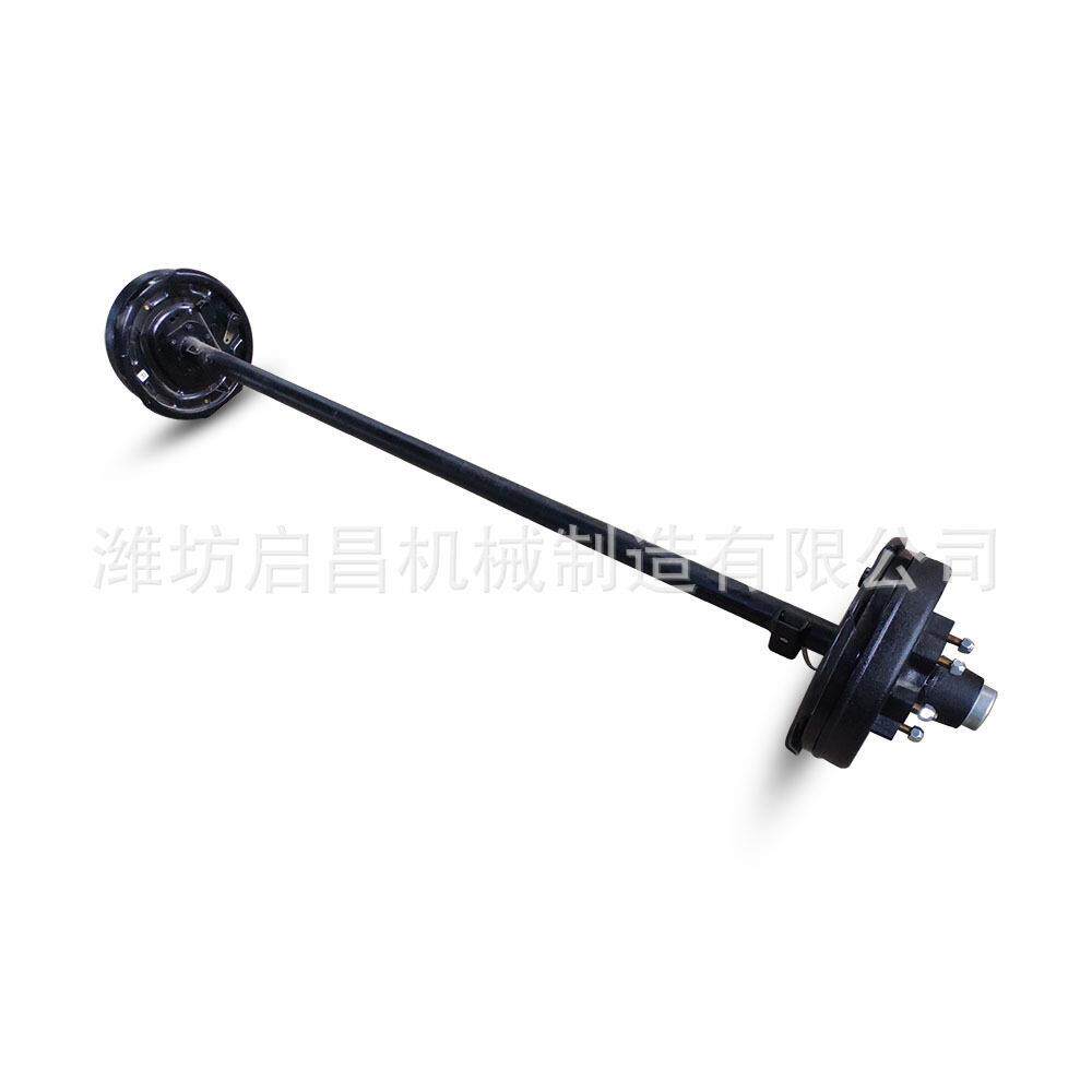 专业生产拖车车桥轻型船拖,房车和野营车后轴拖车轴总成