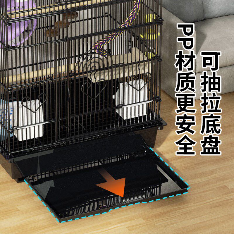 蜜袋鼯松鼠专用互动别墅笼子貂花枝鼠龙猫柜笼全套大号标笼鸟笼子