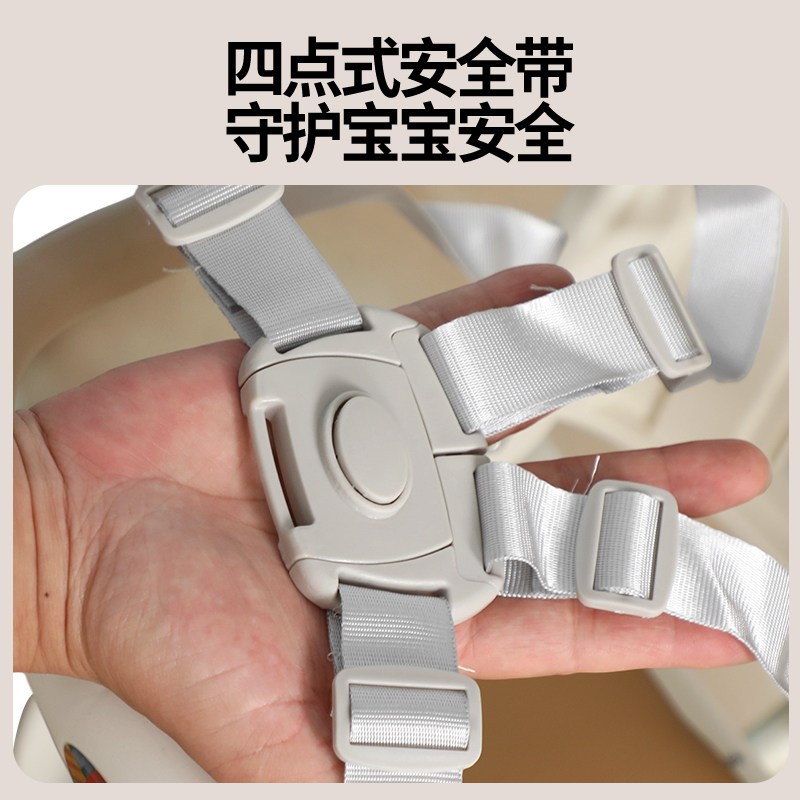 电动车儿童座椅可坐可躺后置1-8岁音乐多功能亲子遛娃自行车通用