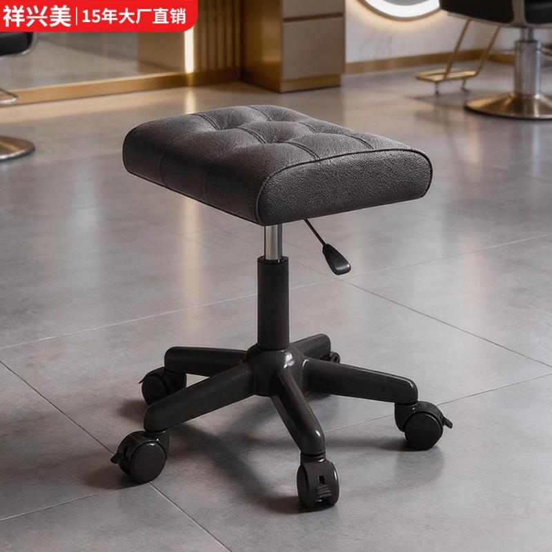 午休搁脚凳升降脚踏翘脚凳沙发凳办公室放脚凳皮革凳子家用垫脚凳