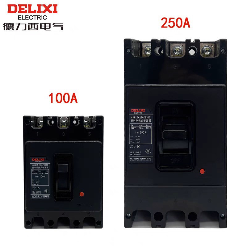 塑壳断路器CDM10-100/3300 100A 20A 30A 40A 60A空气开关