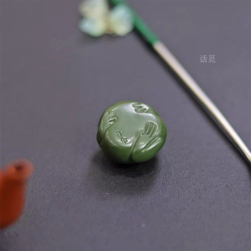 紫砂茶宠招财金蟾精品可养绿泥茶玩迷你三足蟾蜍蟾宝把件茶玩摆件
