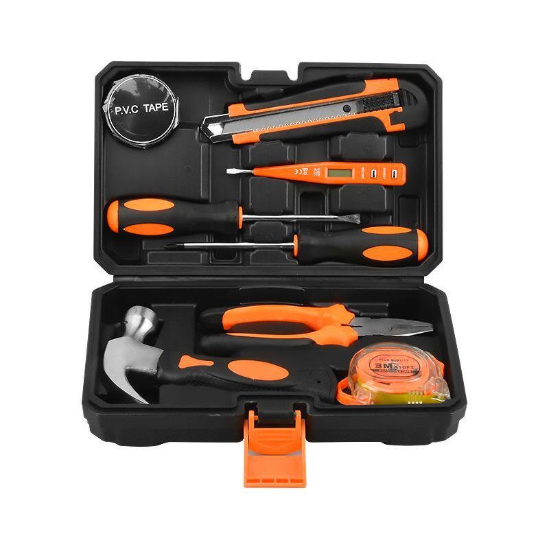 家用工具套装五金工具箱应急维修工具多功能组合便携车载工具组套