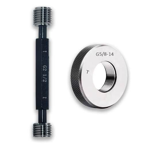 G直管螺纹塞规环规通止规牙规1/16 1/4 1寸2寸3寸4寸5寸6寸B级