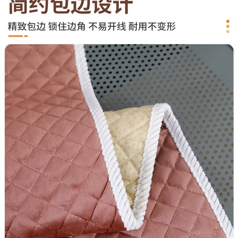 医院诊所输液椅子坐垫扶手套加厚防滑连排椅坐垫门诊椅子垫子定做