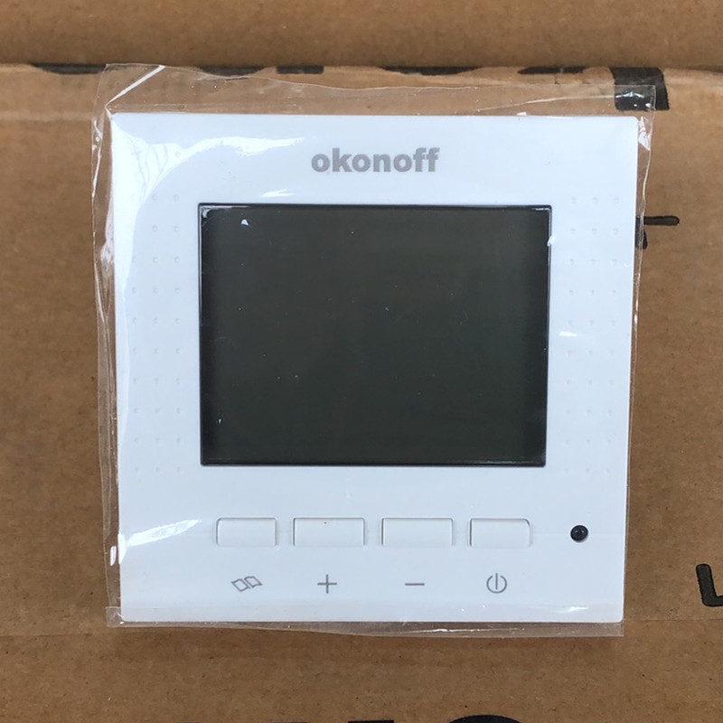 柯耐弗温控器水地暖控制面板S430PW电采暖开关S430PE电热膜控制器