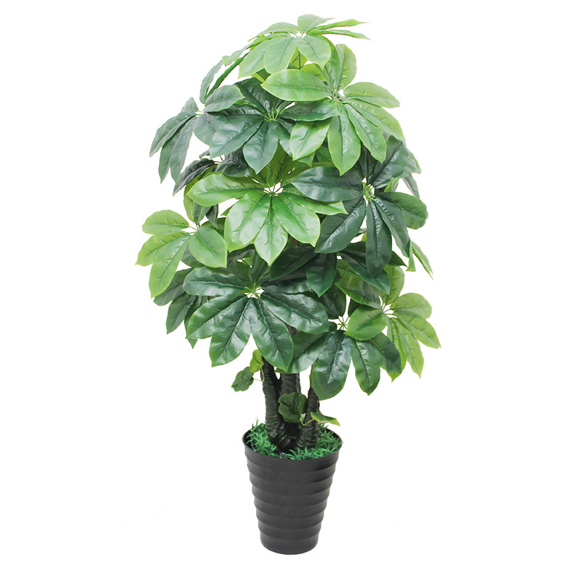 假树仿真树客厅装饰发财树盆栽摆件大型落地绿植塑料绿色植物招财