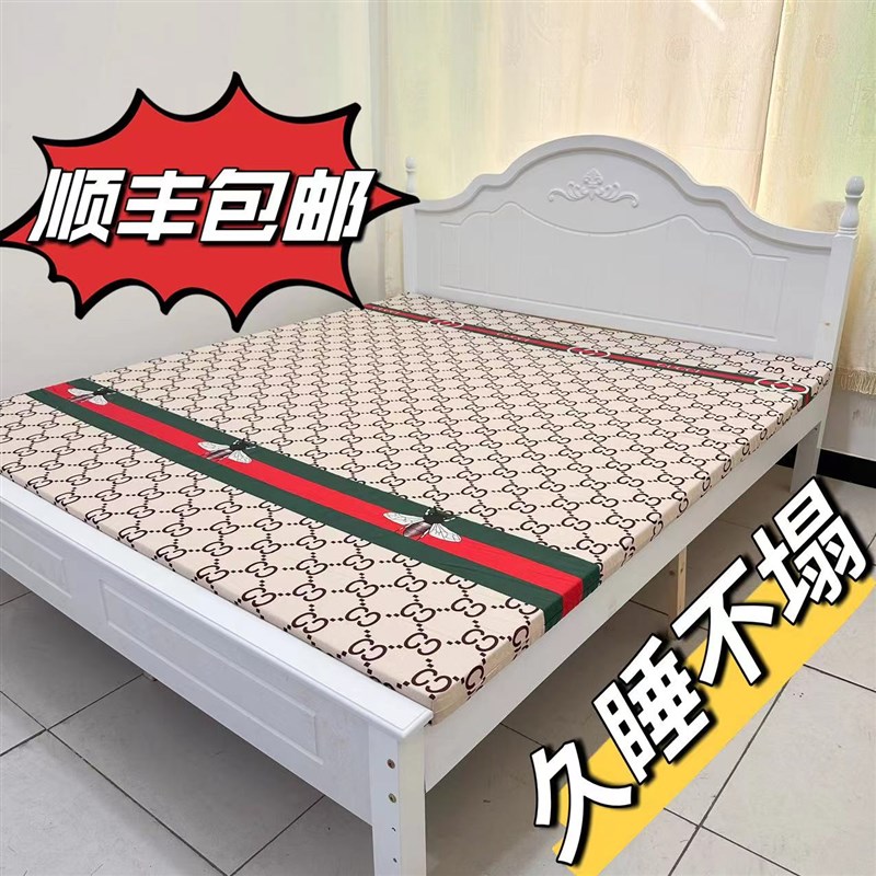 高密度硅胶回弹棉床垫加厚加硬沙发垫飘窗垫学生垫子榻榻米垫定做